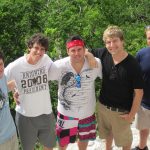 My friends and I at Tikal National Park in Guatemala